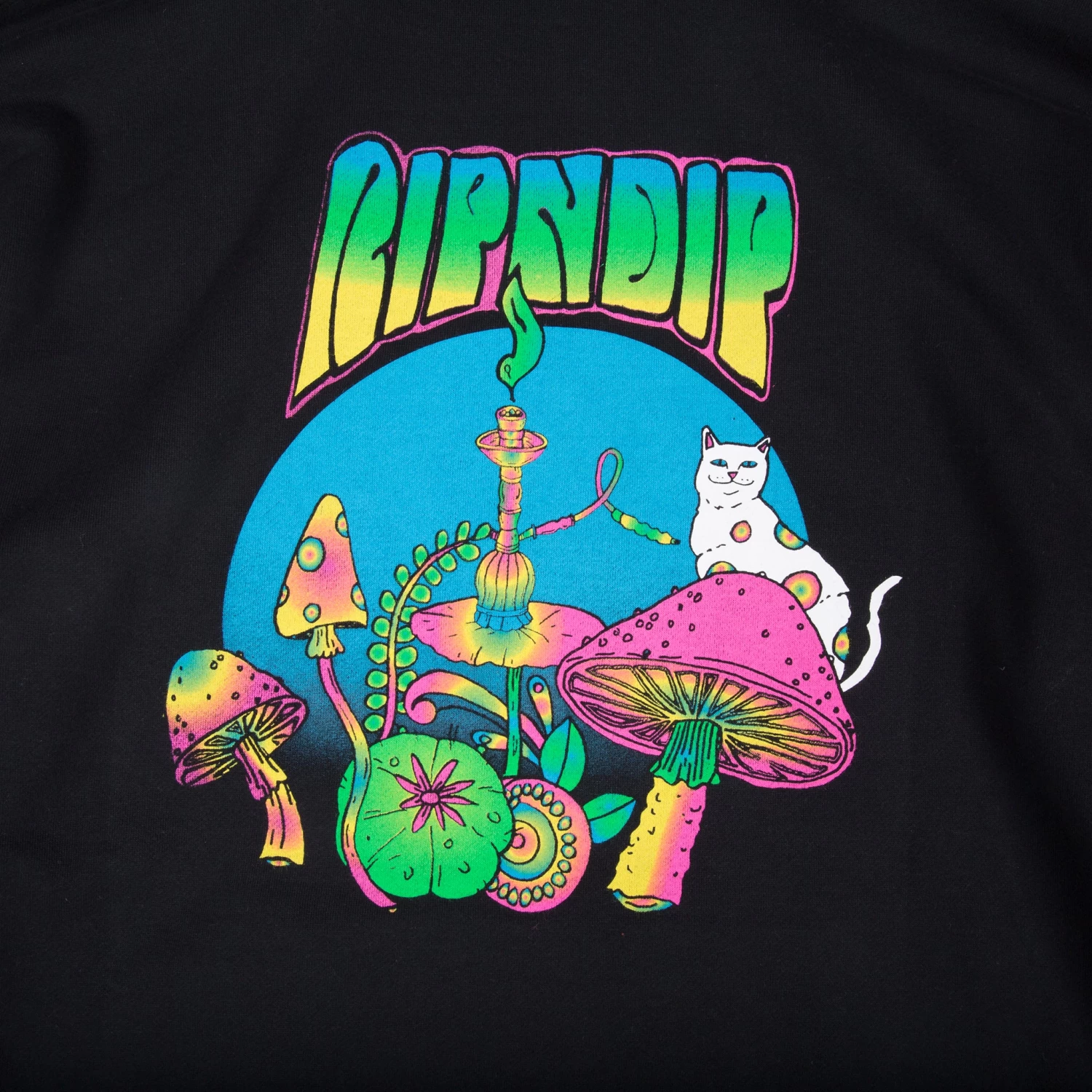 RIPNDIP Psychedelic Hoodie (Black) 3 RIPNDIP Psychedelic Hoodie (Black) - Image 3