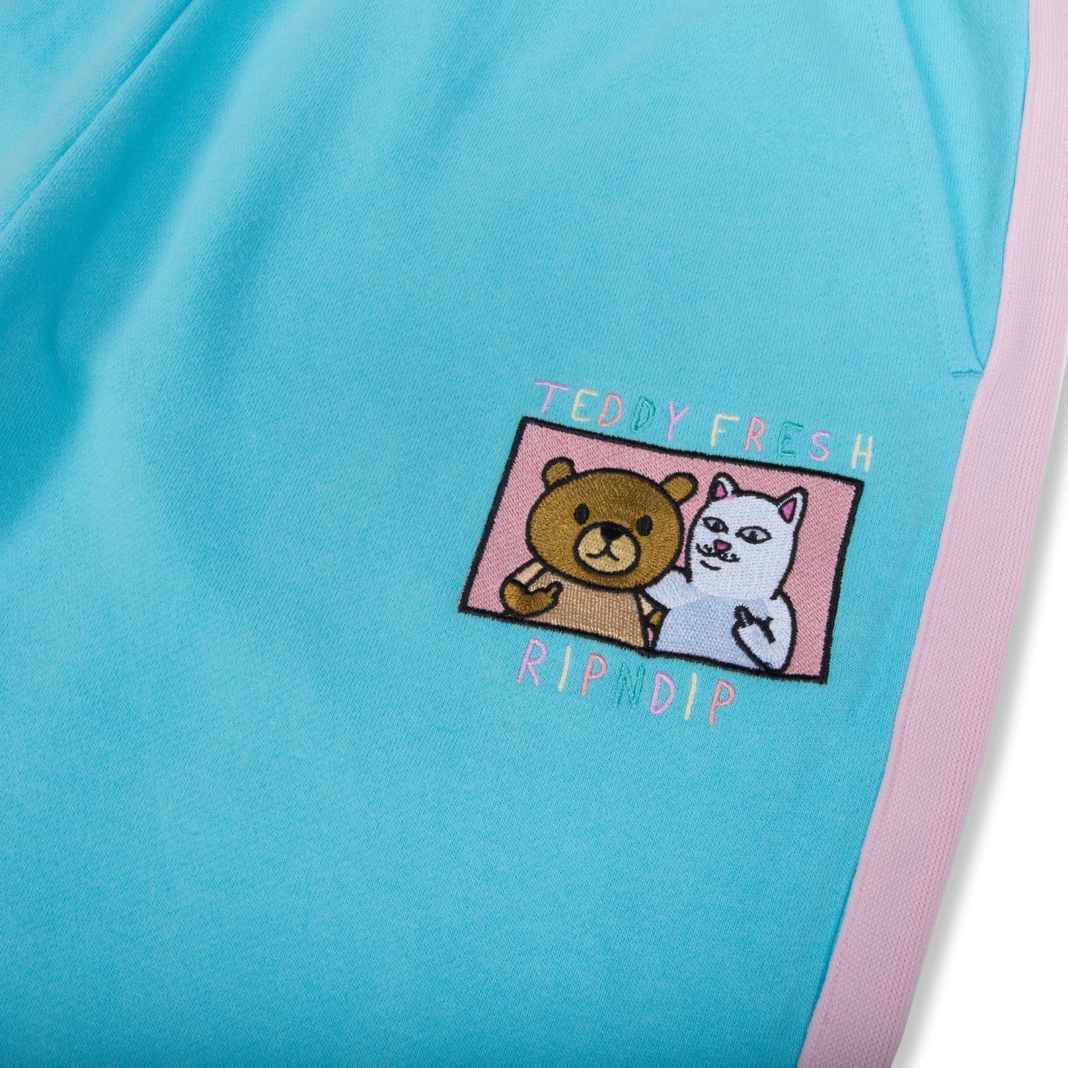 RIPNDIP Teddy Fresh BFF Sweat Pants (Multi) 2 RIPNDIP Teddy Fresh BFF Sweat Pants (Multi) - Image 2