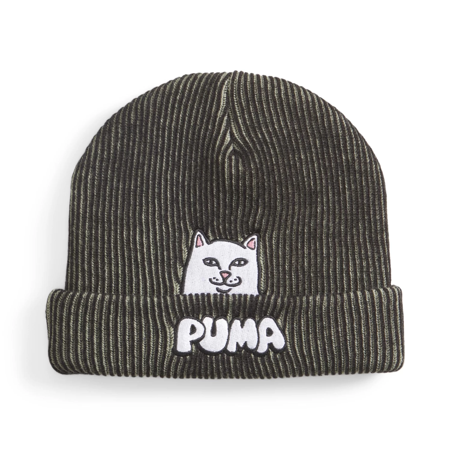 PUMA X RIPNDIP Beanie (Black/Eucalyptus) 1 PUMA X RIPNDIP Beanie (Black/Eucalyptus)