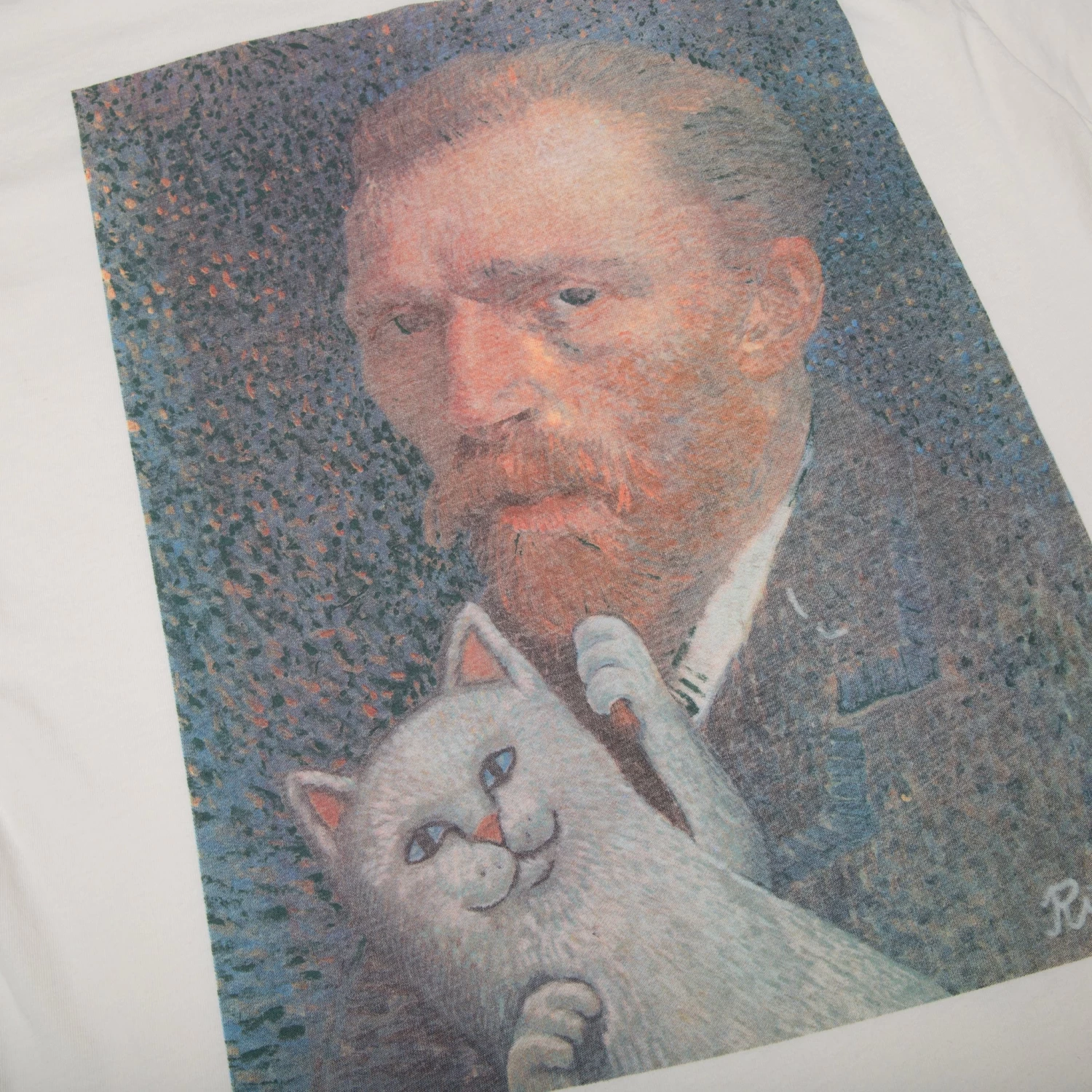 RIPNDIP Van Nermal Tee (Off White) 3 RIPNDIP Van Nermal Tee (Off White) - Image 3