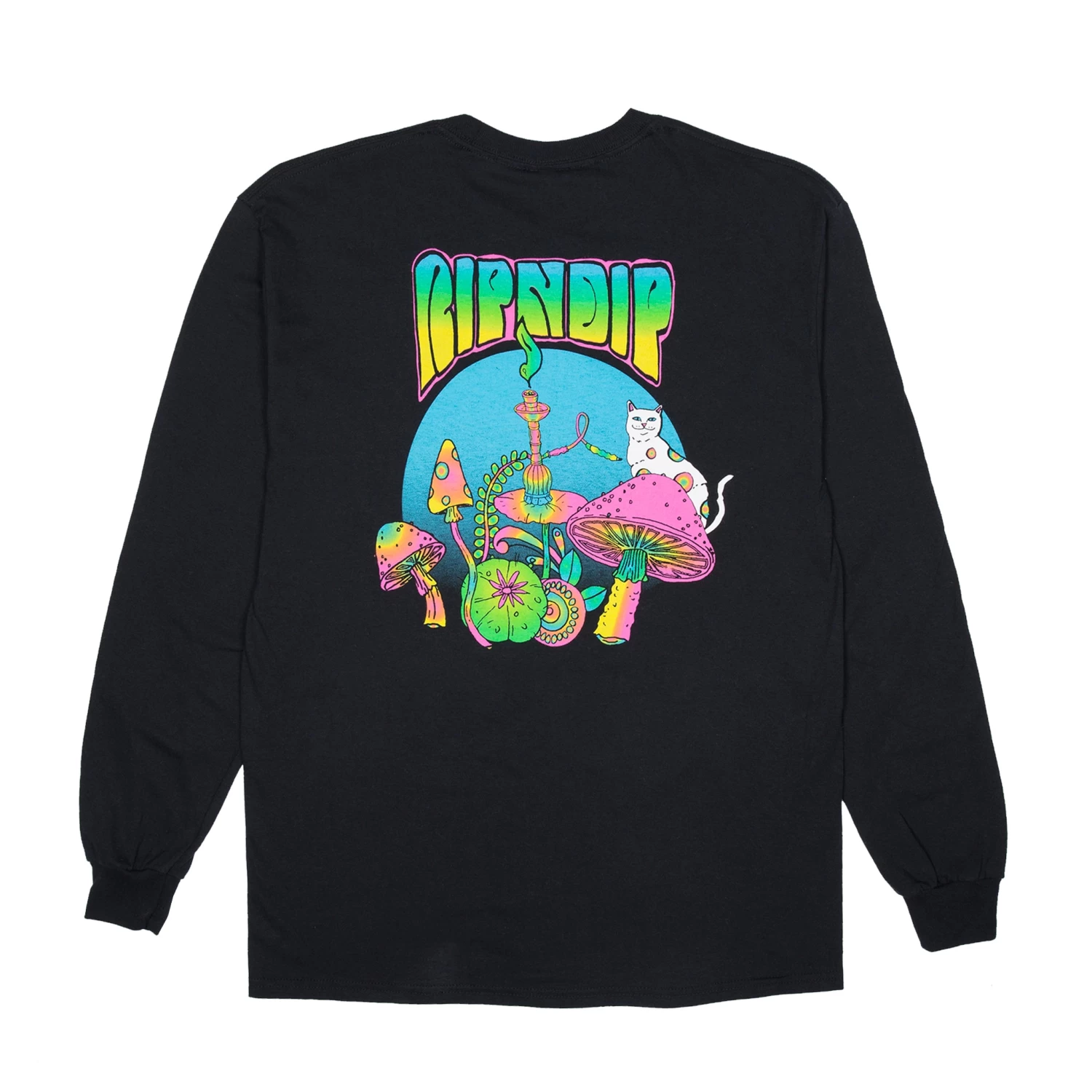 RIPNDIP Psychedelic Long Sleeve (Black) 1 RIPNDIP Psychedelic Long Sleeve (Black)