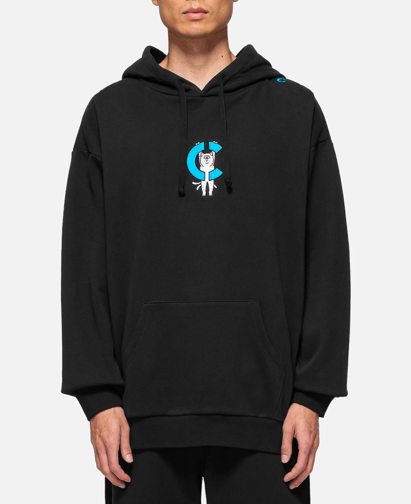 RIPNDIP Hanging On Hoodie (Black) 2 RIPNDIP Hanging On Hoodie (Black) - Image 2