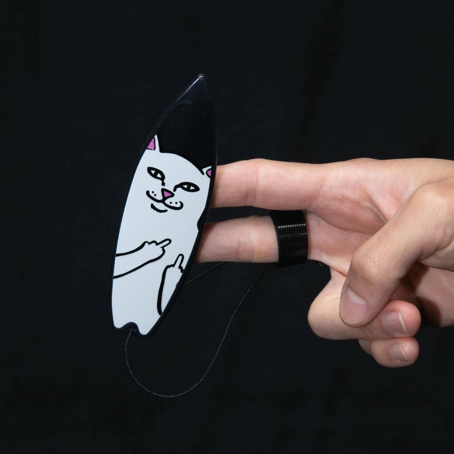 RIPNDIP Lord Nermal Finger Surfboard (Black) 3 RIPNDIP Lord Nermal Finger Surfboard (Black) - Image 3
