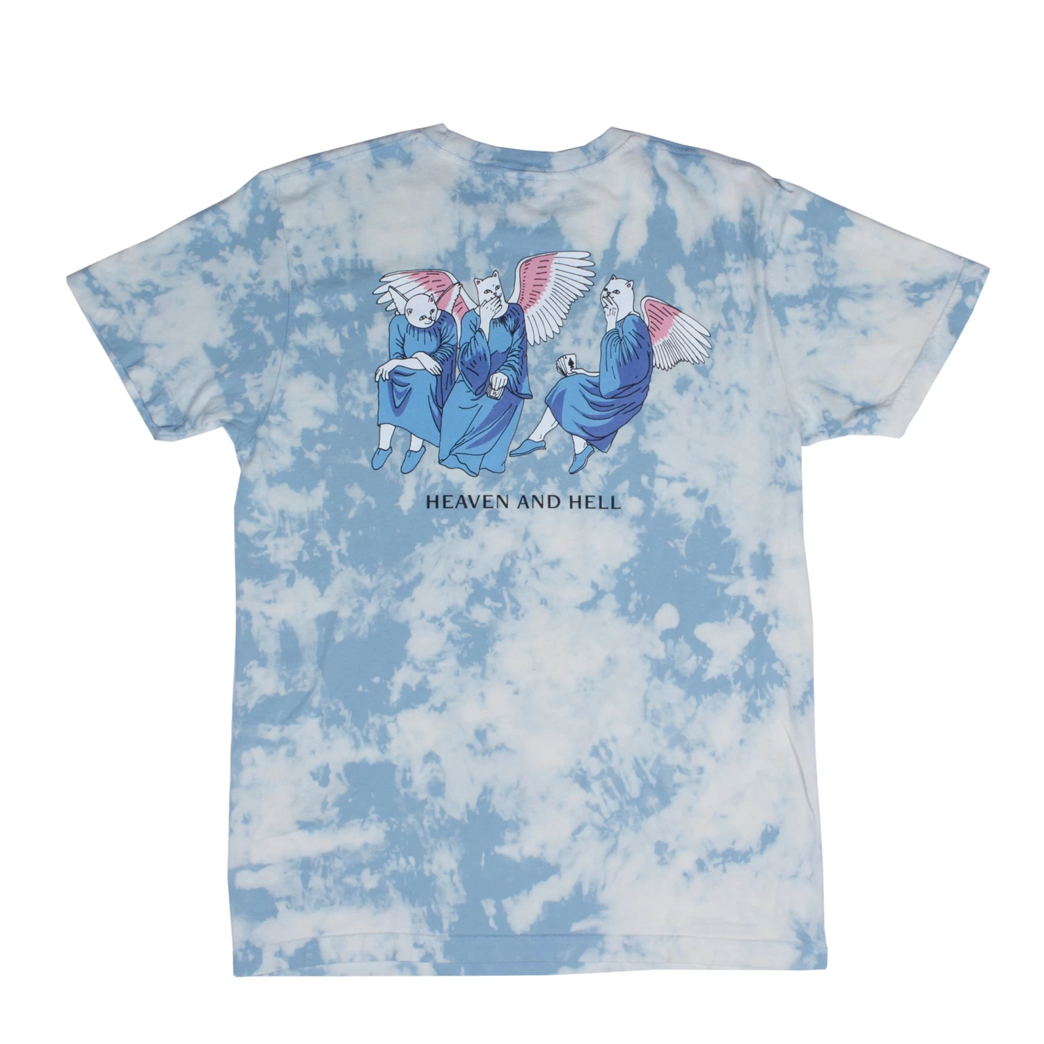 RIPNDIP Heaven And Hell Tee (Cloud Wash) 1 RIPNDIP Heaven And Hell Tee (Cloud Wash)
