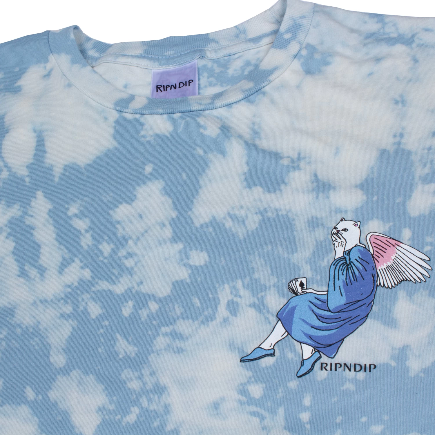 RIPNDIP Heaven And Hell Tee (Cloud Wash) 3 RIPNDIP Heaven And Hell Tee (Cloud Wash) - Image 3