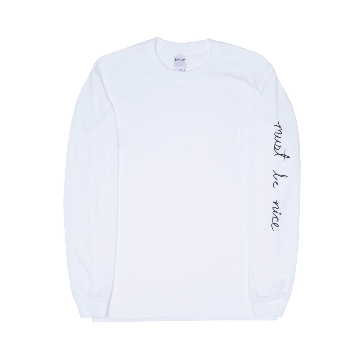 RIPNDIP Romantic Nerm Long Sleeve (White) 3 RIPNDIP Romantic Nerm Long Sleeve (White) - Image 3