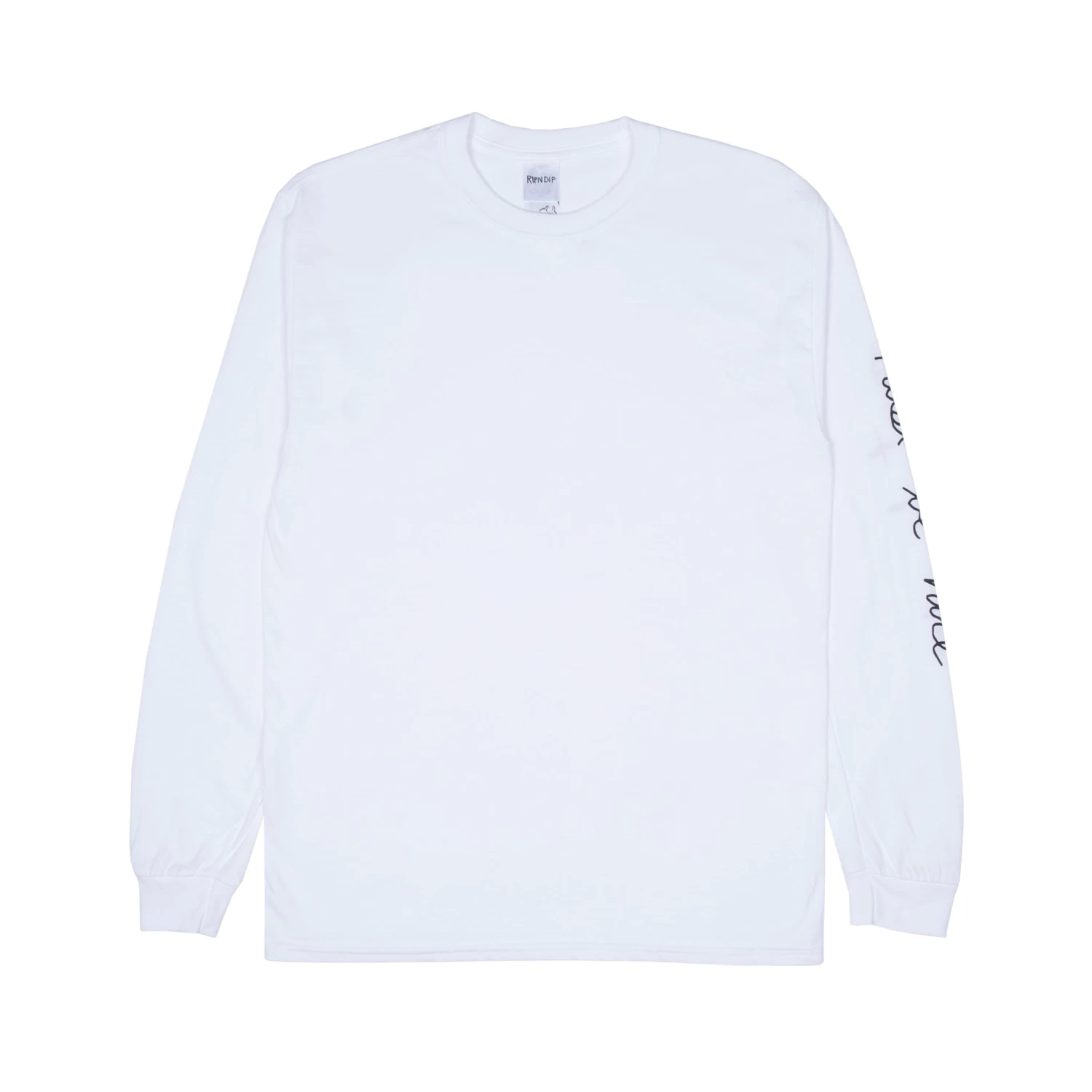 RIPNDIP Romantic Nerm Long Sleeve (White) 2 RIPNDIP Romantic Nerm Long Sleeve (White) - Image 2