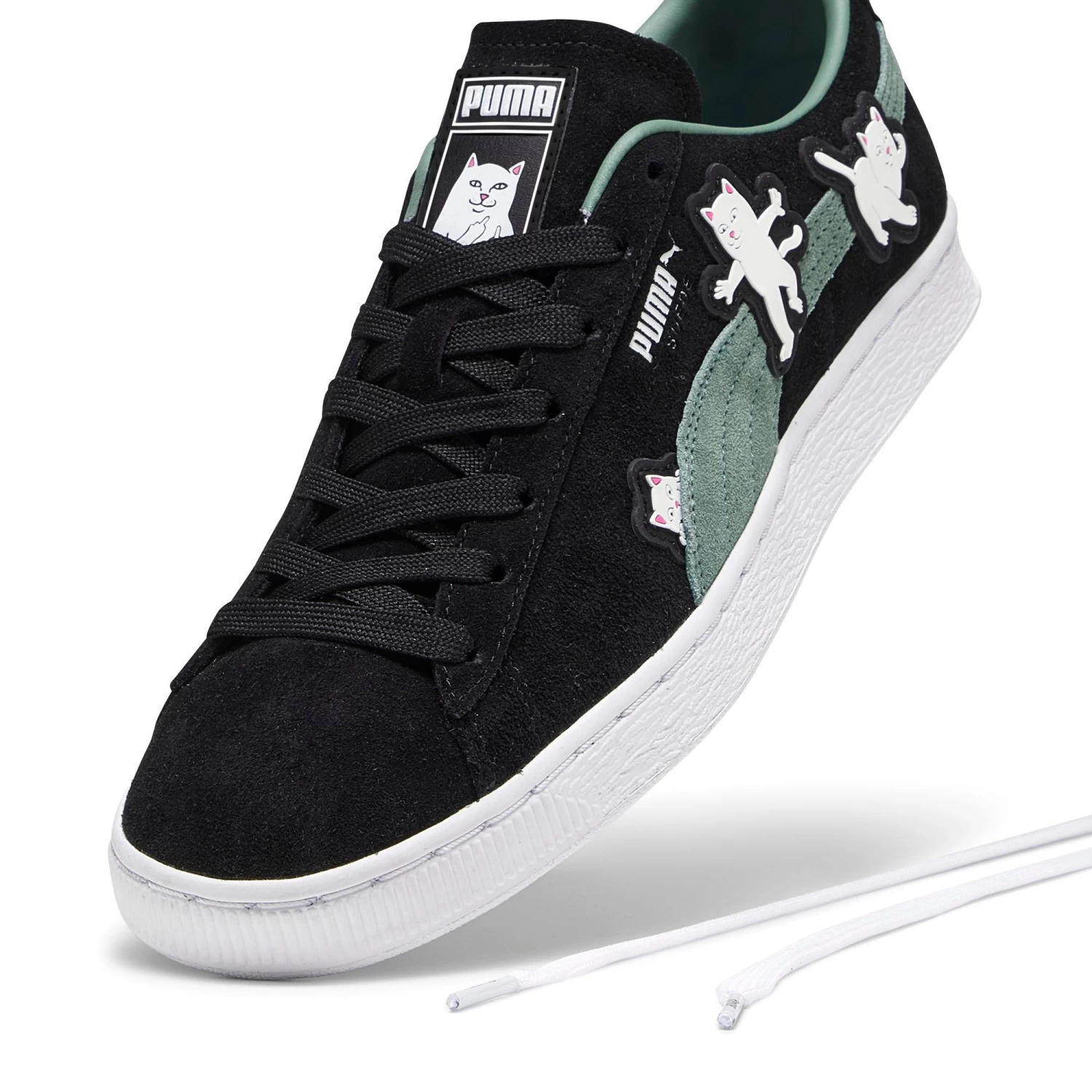 Suede RIPNDIP (Puma Black Eucalyptus) 4 Suede RIPNDIP (Puma Black Eucalyptus) - Image 4