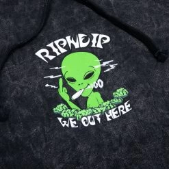 RIPNDIP We Out Here Smoking Hoodie (Black Mineral Wash) 7 RIPNDIP We Out Here Smoking Hoodie (Black Mineral Wash) -Urban Fashion Shop 420prodimages 0011 027A8582