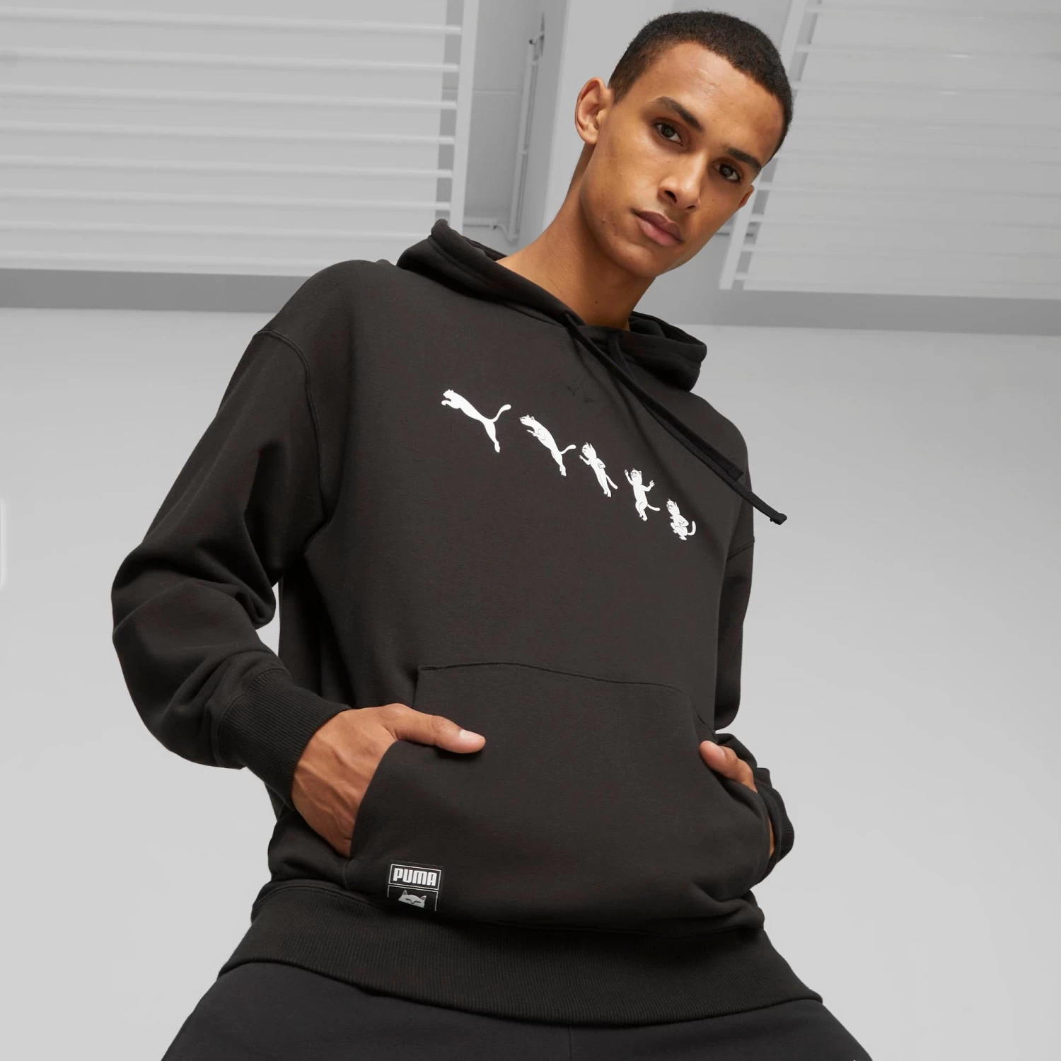 PUMA X RIPNDIP Morph Hoodie (Black) 2 PUMA X RIPNDIP Morph Hoodie (Black) - Image 2