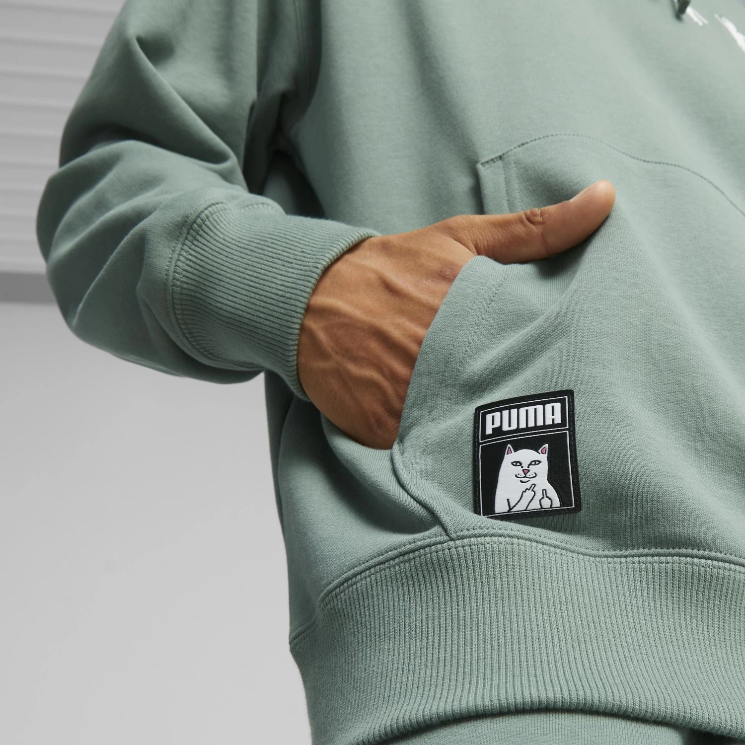 PUMA X RIPNDIP Morph Hoodie (Eucalyptus) 4 PUMA X RIPNDIP Morph Hoodie (Eucalyptus) - Image 4