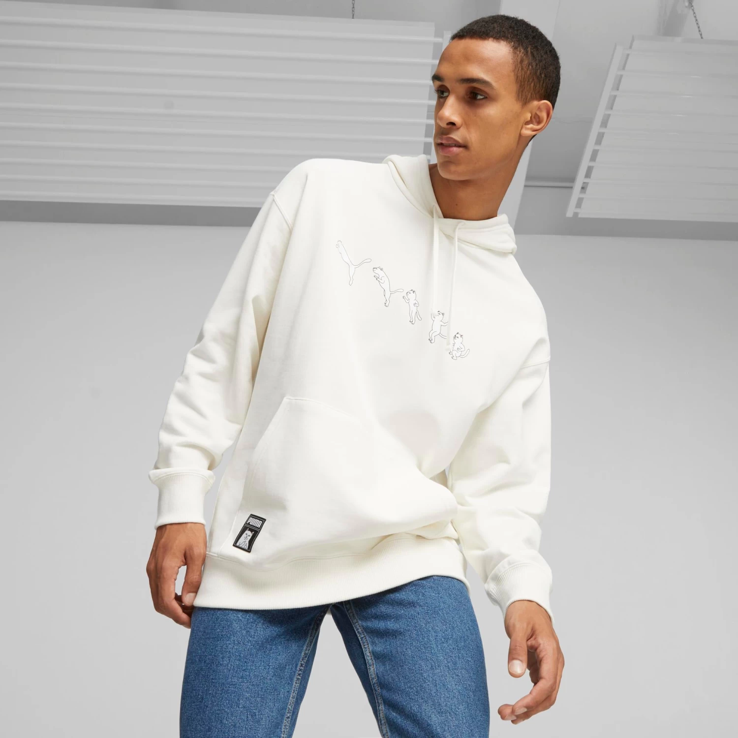 PUMA X RIPNDIP Morph Hoodie (Warm White) 4 PUMA X RIPNDIP Morph Hoodie (Warm White) - Image 4