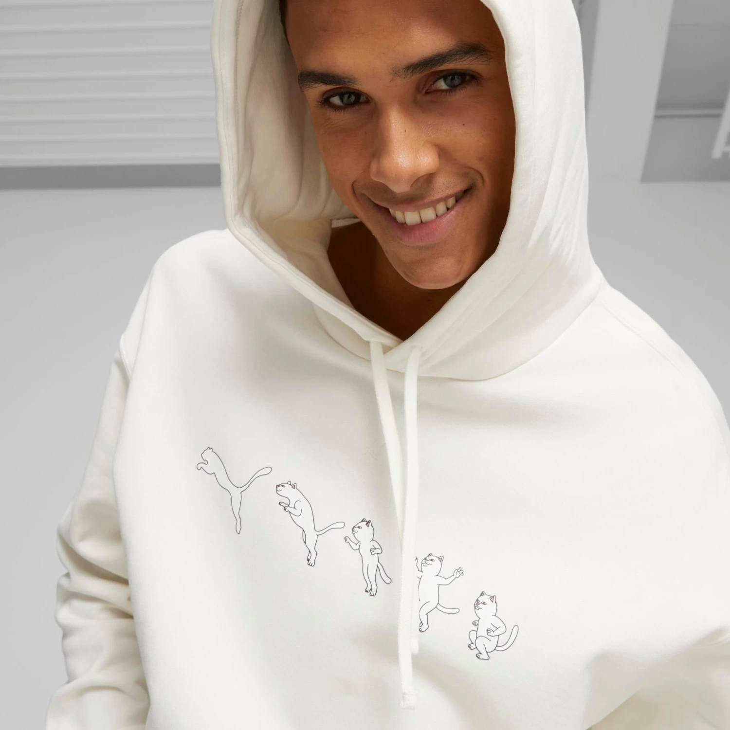 PUMA X RIPNDIP Morph Hoodie (Warm White) 3 PUMA X RIPNDIP Morph Hoodie (Warm White) - Image 3