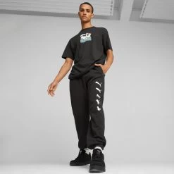PUMA X RIPNDIP Morph Sweatpants (Black) -Urban Fashion Shop 622199 01 mod02