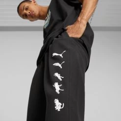 PUMA X RIPNDIP Morph Sweatpants (Black) -Urban Fashion Shop 622199 01 mod03