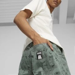 PUMA X RIPNDIP AOP Twill Pants (Eucalyptus) 11 PUMA X RIPNDIP AOP Twill Pants (Eucalyptus) -Urban Fashion Shop 622200 44 mod04