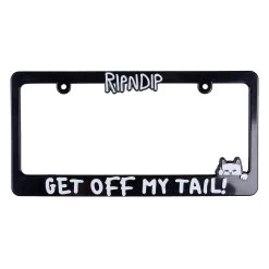 RIPNDIP Tailgate License Plate Frame (Black) -Urban Fashion Shop 8. 0000 KK2A0118