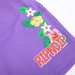 RIPNDIP Aloha Nerm Sweatshorts (Lavender) 9 RIPNDIP Aloha Nerm Sweatshorts (Lavender) -Urban Fashion Shop AlohaSweatshorts 0002 027A8331