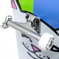RIPNDIP Lord Nermal Complete Skateboard (Green/Blue) -Urban Fashion Shop CompleteBoards 0007 LORDNERMALCOMPLETE TRUCKS