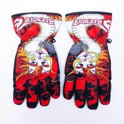 RIPNDIP Dragonerm Snow Gloves (Red) -Urban Fashion Shop Fall21 Accessories2 0038 KK2A2458