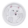 RIPNDIP Squished Nerm Ceramic Plate (White)