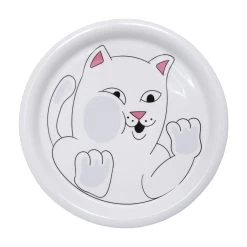 RIPNDIP Squished Nerm Ceramic Plate (White)