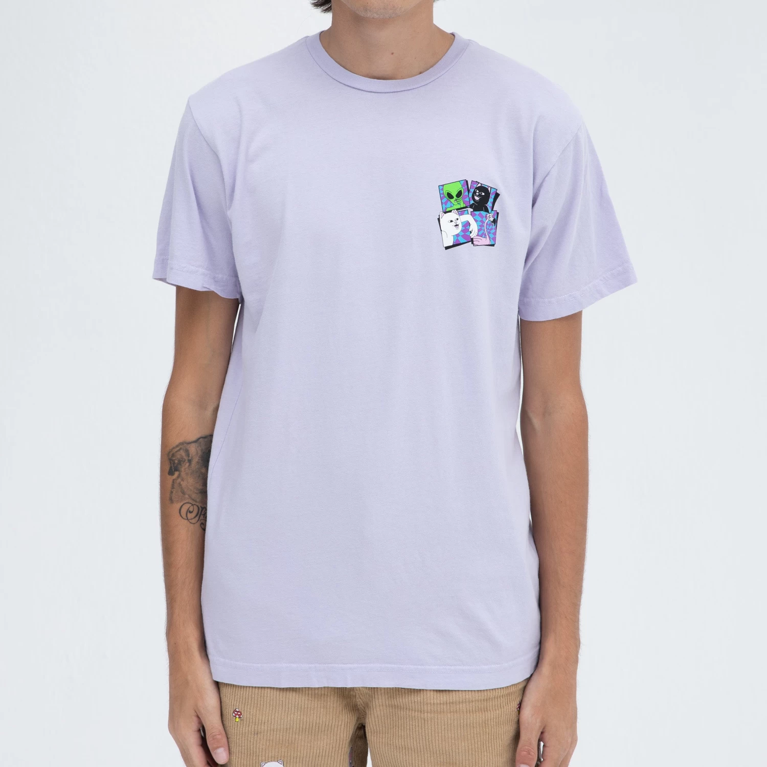 RIPNDIP Sid Tee (Lavender) 2 RIPNDIP Sid Tee (Lavender) - Image 2