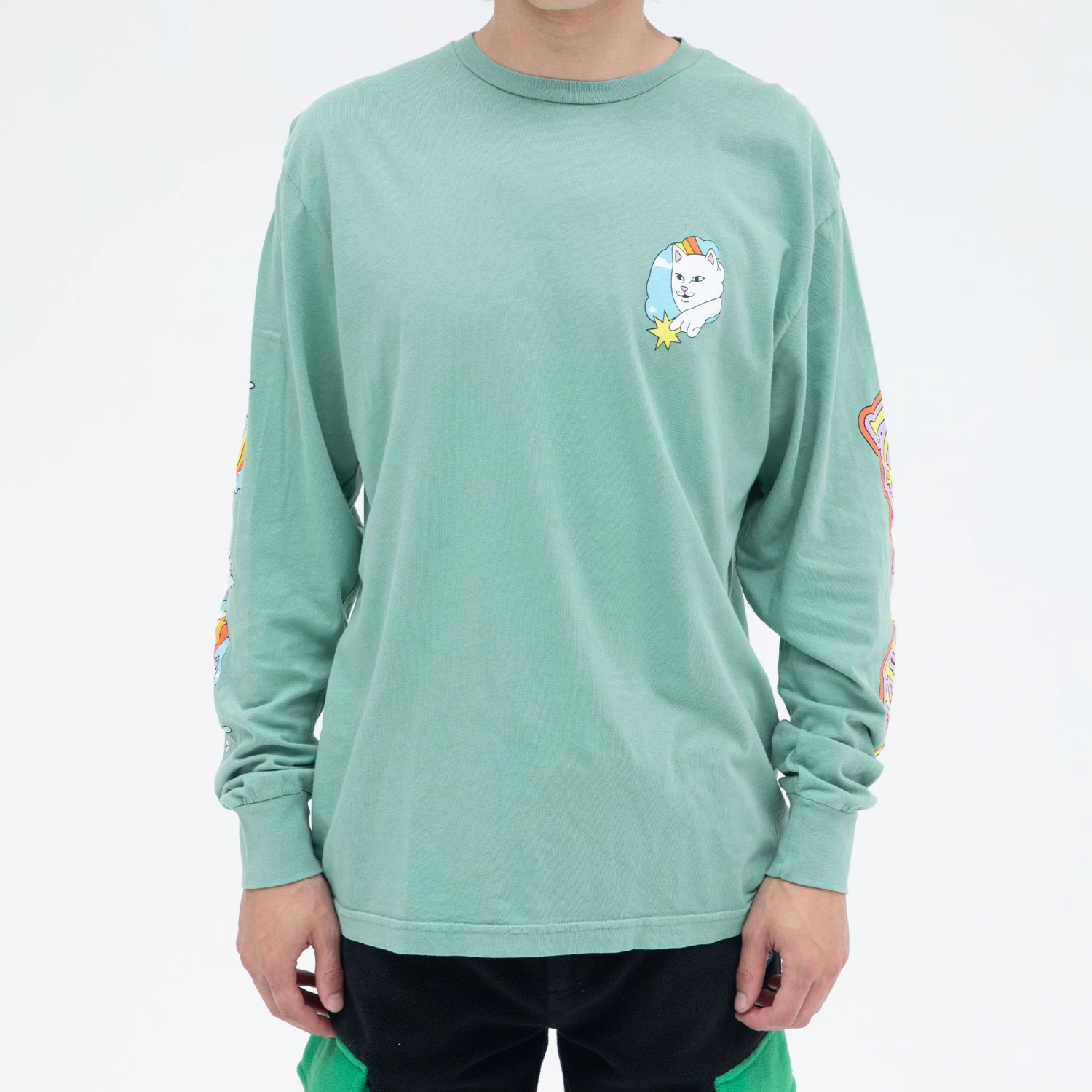 RIPNDIP Must Be Heaven Long Sleeve (Light Pine) 2 RIPNDIP Must Be Heaven Long Sleeve (Light Pine) - Image 2