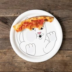 RIPNDIP Squished Nerm Ceramic Plate (White) -Urban Fashion Shop Fall21 Hovers 0078 027A0008