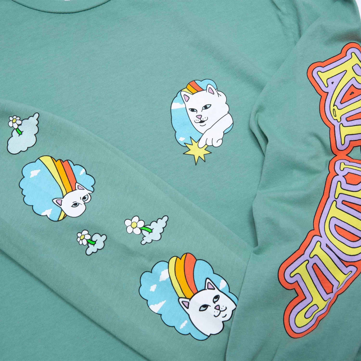 RIPNDIP Must Be Heaven Long Sleeve (Light Pine) 4 RIPNDIP Must Be Heaven Long Sleeve (Light Pine) - Image 4