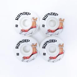 RIPNDIP Nermboutins Skate Wheels (White) -Urban Fashion Shop Fall21 Skate 0020 KK2A2507