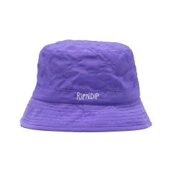 RIPNDIP Castanza Reversible Bucket Hat (Purple)