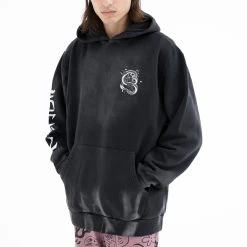 RIPNDIP Mystic Jerm Hoodie (Black Faded Wash) -Urban Fashion Shop Fall22Hovers 0007 027A0112
