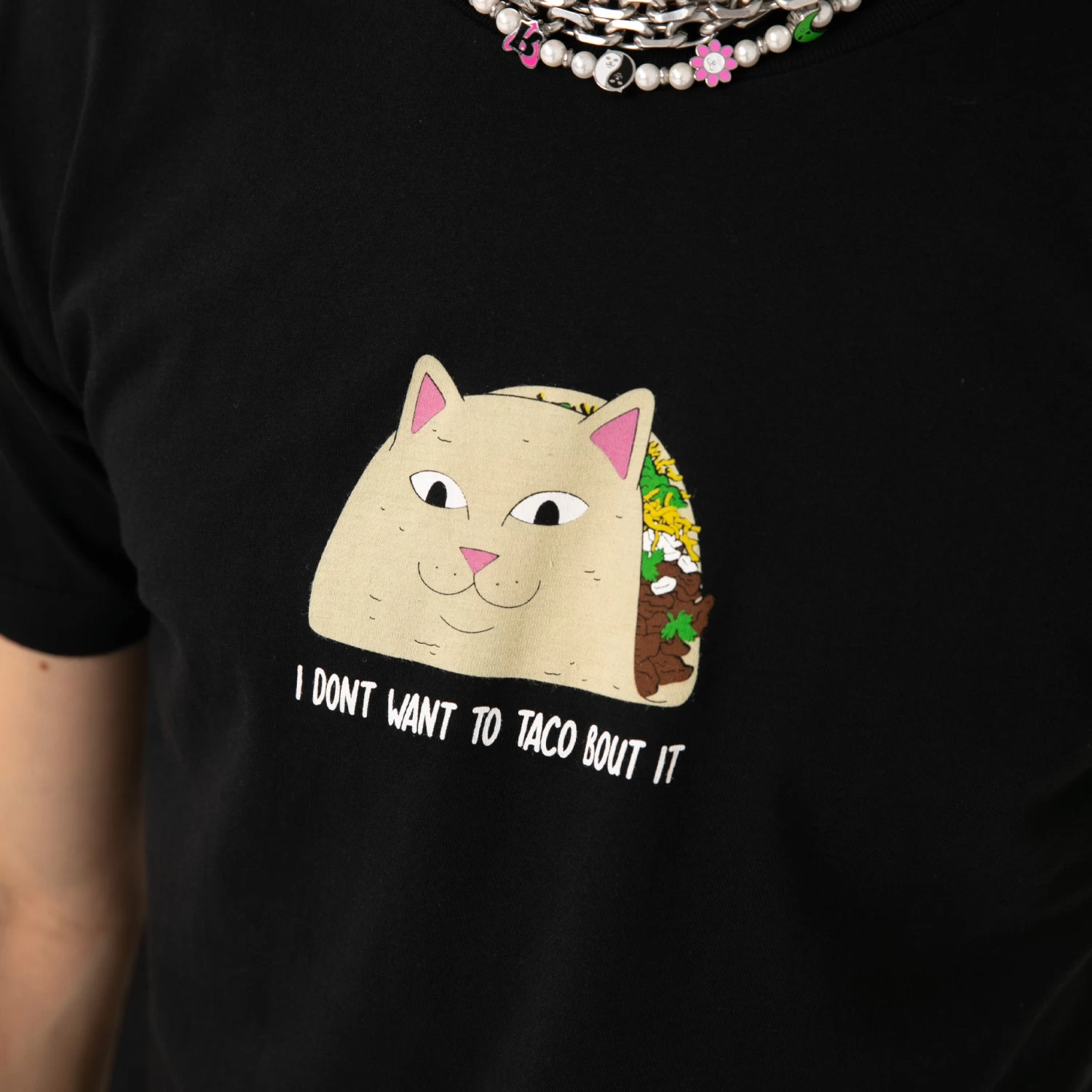 RIPNDIP Taco Bout It Tee (Black) 2 RIPNDIP Taco Bout It Tee (Black) - Image 2