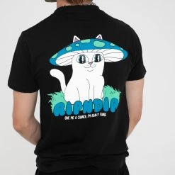 RIPNDIP Shroom Cat Tee (Black) -Urban Fashion Shop Fall232048x2048hovers 0021 9R9A0523