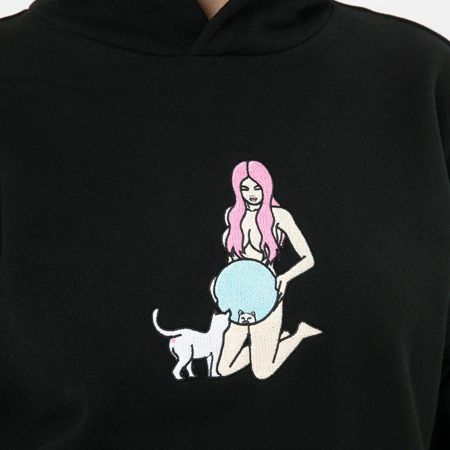 RIPNDIP Mirror Mirror Hoodie (Black) 2 RIPNDIP Mirror Mirror Hoodie (Black) - Image 2