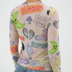 RIPNDIP Circo Loco Mesh Long Sleeve (Multi) -Urban Fashion Shop Fall232048x2048hovers 0063 027A2721