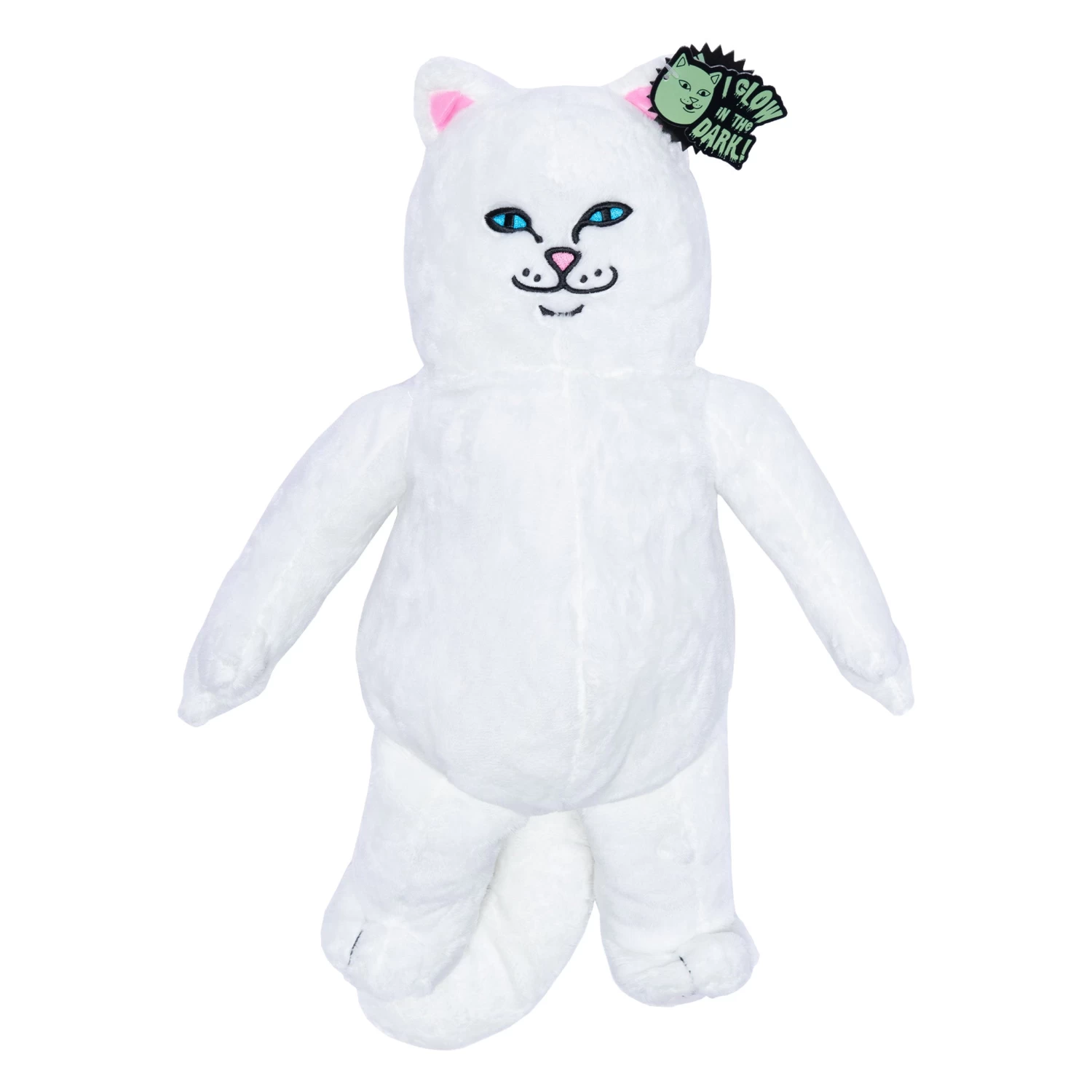 RIPNDIP Lord Nerm Glow In The Dark Plush (White) 3 RIPNDIP Lord Nerm Glow In The Dark Plush (White) - Image 3