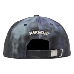 RIPNDIP Lifes A Trip 6 Panel Hat (Black/Sage/ Dark Slate Tie Dye) -Urban Fashion Shop Hats Fall22 0011 027A9652