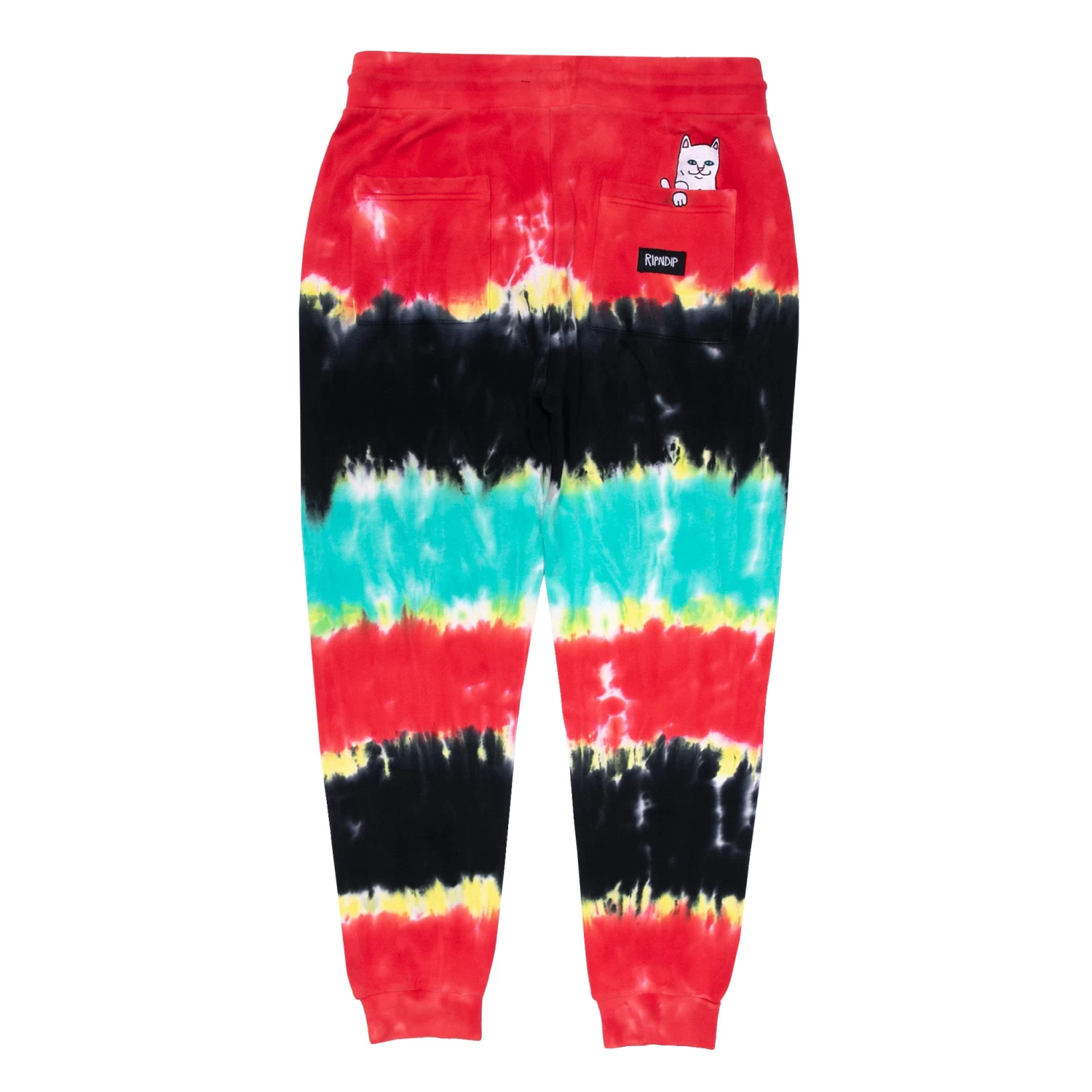RIPNDIP Peeking Nermal Sweat Pants (Tie Dye) 4 RIPNDIP Peeking Nermal Sweat Pants (Tie Dye) - Image 4