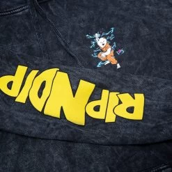 RIPNDIP Super Sanerm Hoodie (Black Mineral Wash) -Urban Fashion Shop Holiday21 Hoodies 0004 KK2A1730