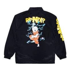 RIPNDIP Super Sanerm Coach Jacket (Black)