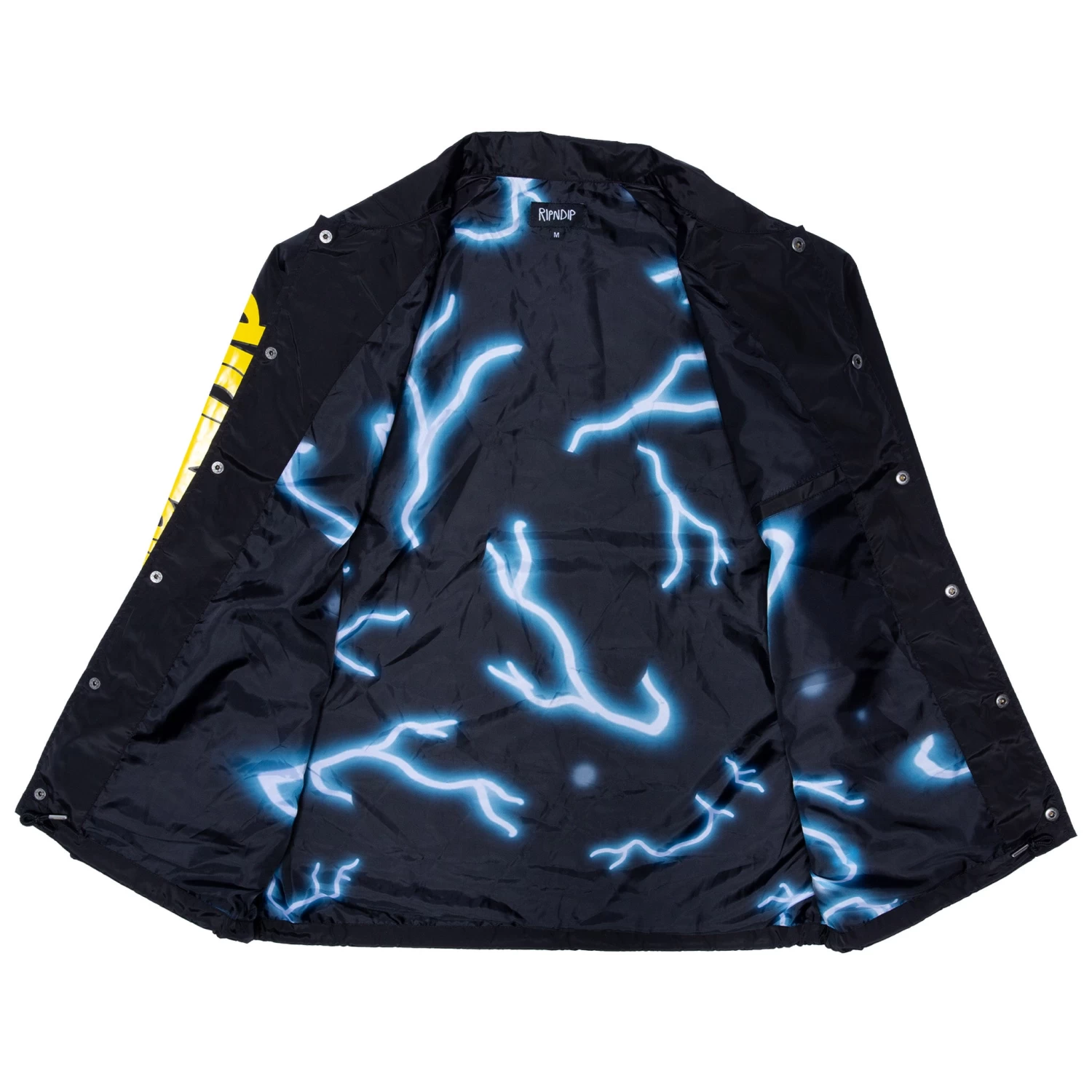 RIPNDIP Super Sanerm Coach Jacket (Black) 4 RIPNDIP Super Sanerm Coach Jacket (Black) - Image 4
