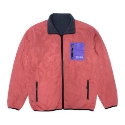 RIPNDIP Shmoody Polar Fleece Quilted Reversible Jacket (Clay/Purple) -Urban Fashion Shop Holiday21 Jackets 0055 KK2A9994