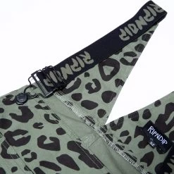 RIPNDIP Spotted Cotton Twill Overalls (Olive) -Urban Fashion Shop Holiday21 Pants 0023 KK2A0270
