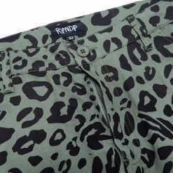 RIPNDIP Spotted Cotton Twill Pants (Olive) -Urban Fashion Shop Holiday21 Pants 0031 KK2A0255