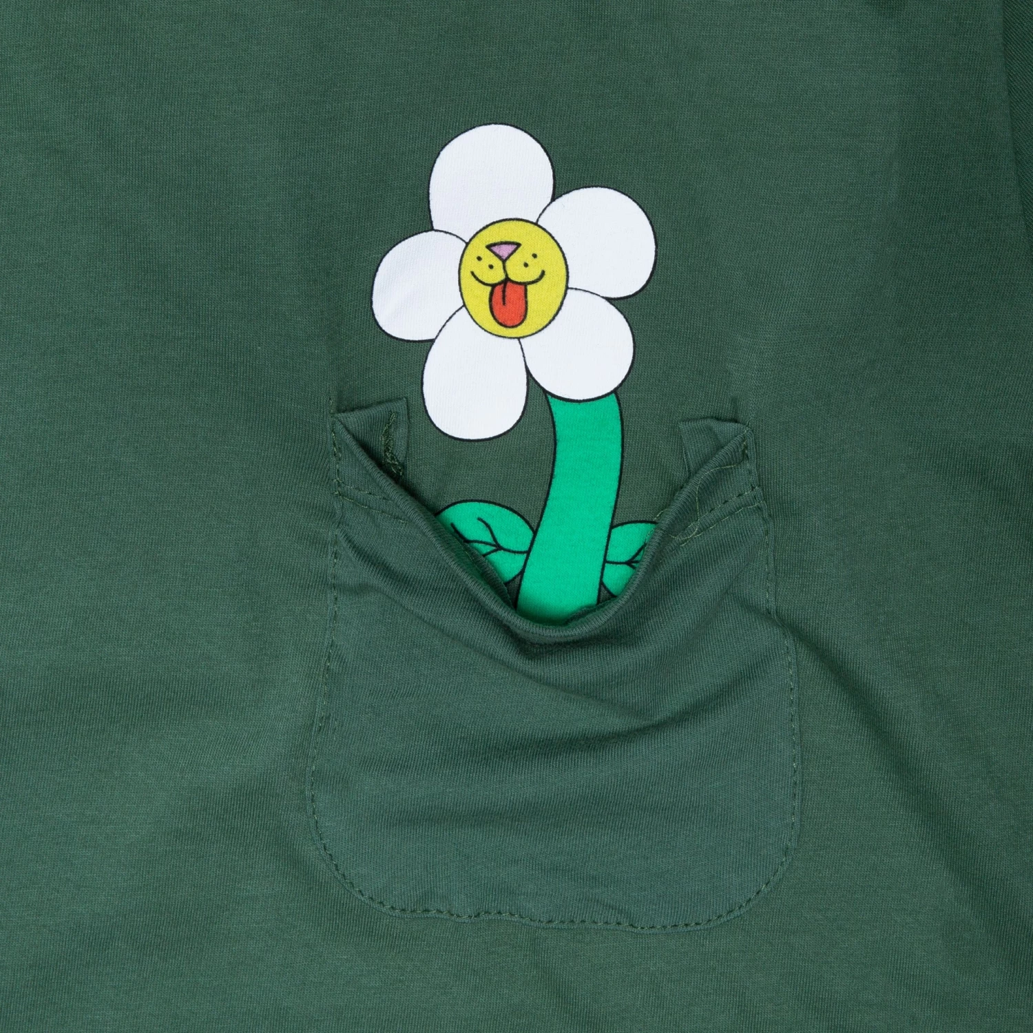 RIPNDIP Nerms Of A Feather Pocket Tee (Olive) 5 RIPNDIP Nerms Of A Feather Pocket Tee (Olive) - Image 5