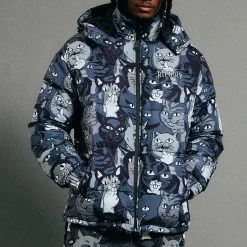 RIPNDIP Family Tree Puffer Jacket (Black) 10 RIPNDIP Family Tree Puffer Jacket (Black) -Urban Fashion Shop Holiday23Hovers 0040 RND HO23 146