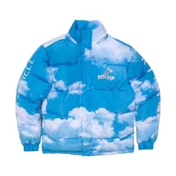 RIPNDIP Heaven And Hell Puffer Jacket (Blue) -Urban Fashion Shop HolidayJackets 0016 027A9865