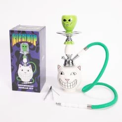 RIPNDIP Psychedelic Garden Hookah Set (White) -Urban Fashion Shop Holidayphotos 0015 027A1558